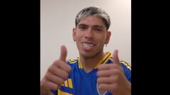 Palacios sorprende al hincha de Boca Juniors con esta escena: “Bosteros, no se pongan...”