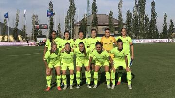 Naufragio del Barça femenino en Kazajistán