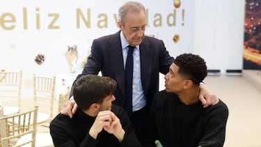 Así fue la comida de Navidad del Real Madrid