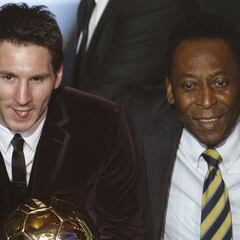 La petición de Pelé a Messi