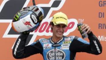 Alex Rins venció en Misano la carrera de Moto3.