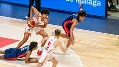 USA beat Spain in the U-17 FIBA World Cup in Malaga, Spain, but an unfortunate incident from US player Ron Holland clouded the victory.