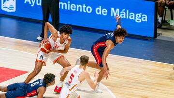 USA beat Spain in the U-17 FIBA World Cup in Malaga, Spain, but an unfortunate incident from US player Ron Holland clouded the victory.