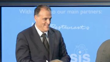 Tebas no se sorprende por la detención de Villar: "Ya lo dije"