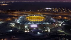 External finishing touches being applied to Al Rayaan Stadium