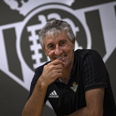 Setién: "Yo soy verdiblanco de toda la vida, pero no bético..."