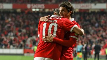 El Benfica de Jiménez calificó a la quinta ronda en la Copa de Portugal
