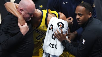 Drama total para los Pacers: Haliburton tiene roto el tendón de Aquiles