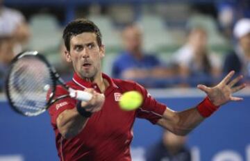 Novak Djokovic derrotó a Stanislas Wawrinka y jugará la final del torneo de exhibición Abu Dhabi con Andy Murray que derrotó a Rafael Nadal. 