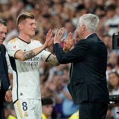 Ancelotti, emocionado con Kroos: “Despedirse así es de grande”
