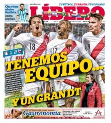 Portadas de la prensa deportiva