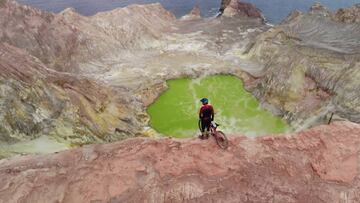 Volc&aacute;n MTB Nueva Zelanda.