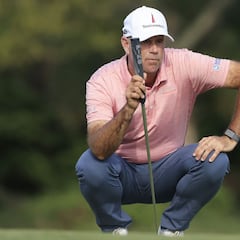 Grillo sigue desde el tercer puesto al líder Stewart Cink