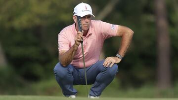 Stewart Cink, l&iacute;der en el RBC Heritage.