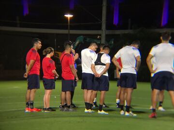 El entrenamiento del 'Tri' olímpico en Tokio