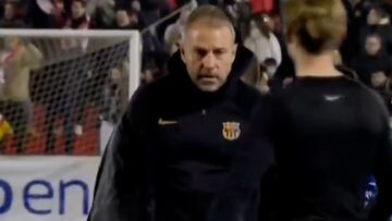 Flick’s heartwarming gesture toward De Jong after Copa del Rey match