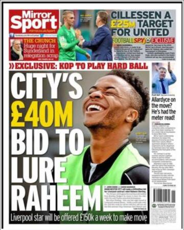 Portadas de la prensa deportiva