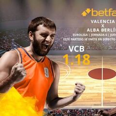 Valencia Basket vs. Alba Berlín: horario, TV, estadísticas, clasificación y pronósticos