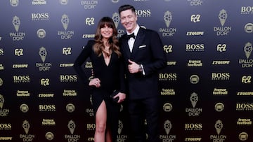 Robert Lewandowski and his wife Anna Lewandowski