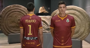 Oriol ya fue el modelo elegido para la equipación de la 2014/2015.