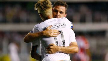 La olvidada y letal dupla de Montillo con Neymar en Santos