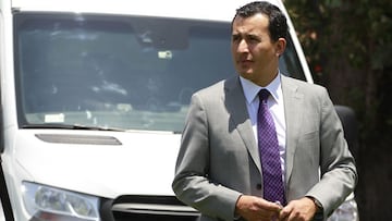 Santiago, 13 de enero 2020
El presidente de la Comision de Arbitros, Enrique Osses, presenta oficialmente el VAR para la temporada 2020 y la lista de jueces que participaran wn las distintas categorias.
Dragomir Yankovic/Photosport