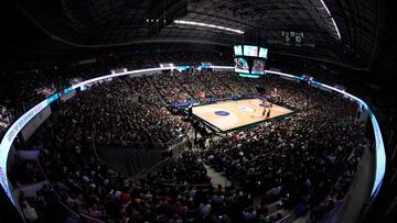 El Mart¨ªn Carpena, durante un partido de la Liga Endesa.