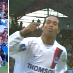 Mbappé hizo un golazo casi idéntico a otro de Ronaldinho