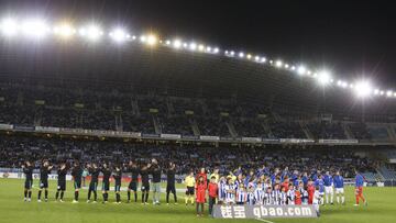 Real Sociedad-Real Madrid en Anoeta.