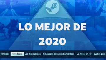 Lo mejor de 2020: estos son los juegos más jugados y vendidos de Steam este año