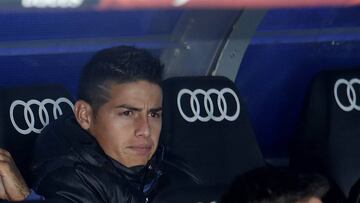 James Rodríguez, volante colombiano.