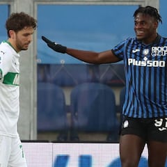 Duván Zapata: "Estoy contento con los goles"