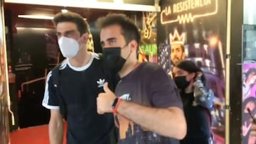 El lapsus de Gerard Moreno al salir de grabar 'La Resistencia'