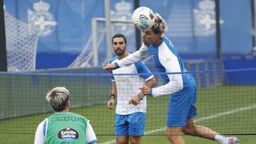 Dani Barcia analizó la actualidad del Deportivo.