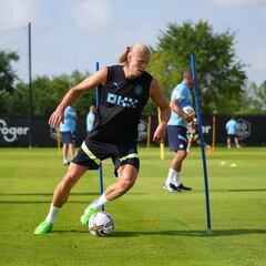 When will Erling Haaland make his debut for Manchester City?