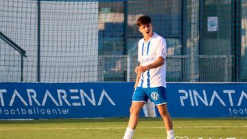 Teto del Tenerife celebran el gol contra el Ibiza en un amistoso de pretemporada.