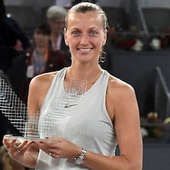 Kvitova, triplete en el décimo aniversario del torneo WTA
