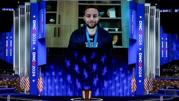 Ojo al video de Steph Curry dando su apoyo total a Kamala Harris