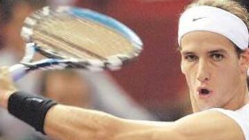 <b>FORTALEZA.</b> El tenista toledano con su fuerza característica está preparado para sacar adelante sus dos partidos contra Eslovaquia.