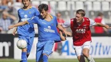 El Getafe vence su primer partido de la pretemporada.