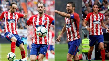 Juanfran, God&iacute;n, Gabi y Filipe siguen en el Atl&eacute;tico 2018-19 con Simeone