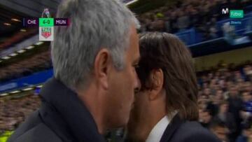 Mourinho se encara con Conte: "¡Eso se hace con 1-0...!"