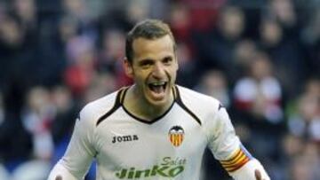 <b>NECESITA MARCAR. </b>Soldado ya sabe lo que es marcarle al Athletic pues lo ha hecho en siete ocasiones.