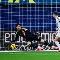 Al Villarreal le sobró Courtois