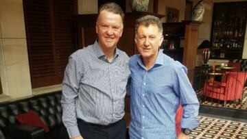 Juan Carlos Osorio y Louis Van Gaal