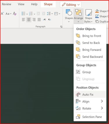 Cómo ordenar los elementos de tu PowerPoint con un solo clic