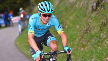 Miguel Ángel López mantuvo la clasificación de los jóvenes en la etapa 16 del Giro de Italia.