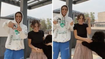 Danna Paola se deja ver con su novio en TikTok