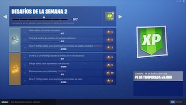 Fortnite Battle Royale: Desafíos de la Semana 2 de la Temporada 6