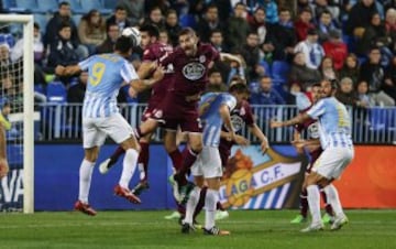 Partido de vuelta de los dieciseisavos de final de la Copa del Rey que disputan esta noche en el estadio de La Rosaleda, en Málaga.
